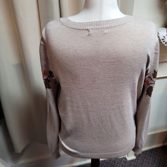 NWT Retrology Fawn Heather Sweater 1X - Picture 4 of 11